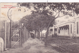 Mansourah - Prisons Indigènes - Circulé 1908, Timbre Décollé - Mansourah