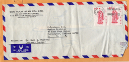 Taiwan Old Cover Mailed To USA - Brieven En Documenten