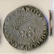 MONNAIE CHARLES IX # SOL PARISIS 1568 TOULOUSE - 1560-1574 Carlos IX