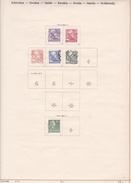 Suède - Collection Vendue Page Par Page - Timbres Oblitérés / Neufs *(avec Charnière) -Qualité B/TB - Colecciones