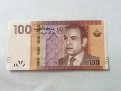 MOROCCO AL MAGHRIB 100 DIRHAMS UNC MOHAMED VI - Marocco