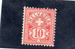 SUISSE 1882-9 * - Unused Stamps