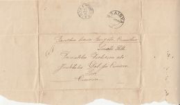 54066- CLOSED LETTER SENT LOCO IN CRAIOVA, ROUND STAMP, 1894, ROMANIA - Lettres & Documents