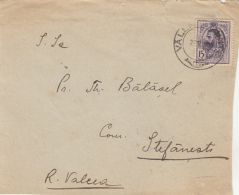 54069- KING CHARLES 1ST, STAMPS ON COVER, 1909, ROMANIA - Briefe U. Dokumente