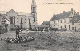 95 - VAL D'OISE / Bray Et Lu - Intérieur De Ferme - Beau Cliché Animé - Bray-et-Lû