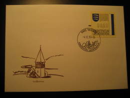 TRIESEN Frama Label Distributeurs 1995 Cancel Cover Liechtenstein - Storia Postale