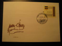 SCHELLENBERG Frama Label Distributeurs 1995 Cancel Cover Liechtenstein - Cartas & Documentos