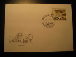 SCHELLENBERG Frama Label Distributeurs 2003 Cancel Cover Liechtenstein - Lettres & Documents