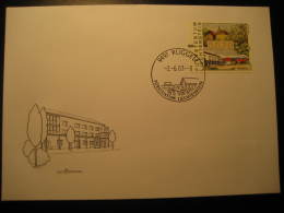 RUGGEL Frama Label Distributeurs 2003 Cancel Cover Liechtenstein - Briefe U. Dokumente