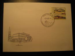 ESCHEN Frama Label Distributeurs 2003 Cancel Cover Liechtenstein - Storia Postale