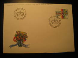 Switzerland Sevelen 1995 Cancel Stamp On Cover Liechtenstein - Lettres & Documents