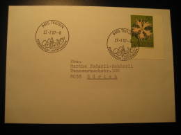 TRIESEN 1987 To Zurich Switzerland Cancel Stamp On Cover Liechtenstein - Storia Postale