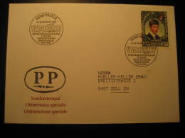 VADUZ 1987 To Zell Switzerland Cancel Stamp On Cover Liechtenstein - Covers & Documents