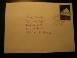 SCHAAN 1982 To Glattbrugg Switzerland Cancel Stamp On Cover Liechtenstein - Brieven En Documenten