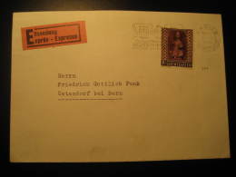 Cat. 352 On Express Cover VADUZ 1960 Liechtenstein To Bern Switzerland - Lettres & Documents