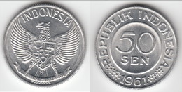 TOP QUALITY **** INDONESIE - INDONESIA - 50 SEN 1961 NATIONAL EMBLEM **** EN ACHAT IMMEDIAT - Indonesië