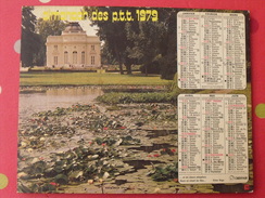 Almanach Des PTT. 1979. Calendrier Poste, Postes Télégraphes. Chateau Bagatelle - Groot Formaat: 1971-80