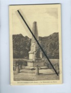 CPA - Bourgtheroulde (Eure) - Le Monument Aux Morts - Bourgtheroulde