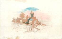 Delcampe - PIE-16-P - 3529 : AIGUEBELLE EDIFICE DANS LA NEIGE - Aiguebelle