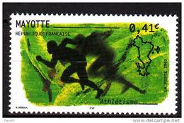 Mayotte N° 128 XX  Sport : Athlétisme  Sans Charnière TB - Otros & Sin Clasificación