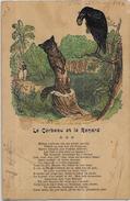 CPA Fables De La Fontaine Circulé Corbeau Renard - Fairy Tales, Popular Stories & Legends