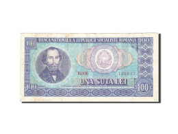 Billet, Roumanie, 100 Lei, 1966, 1966-, KM:97a, TB - Roemenië