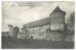 46 - Assier - Le Lot Pittoresque - Le Chateau (monument Historique), Façade Extérieure - Animée 1935 - Assier