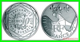 FRANCIA SERIE “EUROS REGIONES”     MONEDA DE 10 €   PLATA ---  ILE DE FRANCIA   ---  AÑO 2010 - France