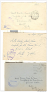 Lot De 23 Lettres Field Post Office (Great  Britain Soldier's Free Mail) 1940 1945 - Storia Postale