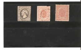 LUXEMBOURG   LOT  TIMBRE OBLITERE   N° 1   N°11   ET N°43 NEUF * - 1859-1880 Wappen & Heraldik