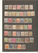 LUXEMBOURG   LOT  DE   TIMBRES   OBLITERE - 1859-1880 Stemmi