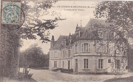 49 . LE LOUROUX BECONNAIS. CPA . CHATEAU DE LA VIOLAIS. ANNÉE 1905 - Le Louroux Beconnais