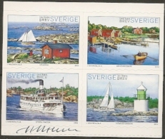 Sweden 2004. Summer In Sweden.  Michel  2406-09 MNH.   Signed. - Ungebraucht