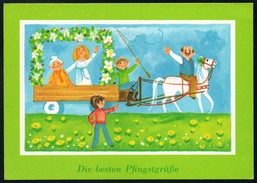 9338 - Alte Glückwunschkarte - Pfingsten - Ch. Nahser - Planet - DDR 1980 - N. Gel TOP - Pentecostés
