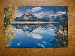 états-unis , Wyoming , Grand Tetons From Jackson Lake - Other & Unclassified