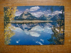 états-unis , Wyoming , Grand Tetons From Jackson Lake - Autres & Non Classés