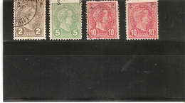 LUXEMBOURG  Timbres De Service  N°78 ET 81 OBLITERE ET N° 80/81 NEUF *   DE 1895 - Servizio