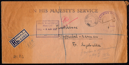 3 X REGISTERED COVER WUPPERTAL - BRITISH ARMY - FIELD POST -  ENGLISH OCCUPATION GERMANY - 6 SCANS - Sonstige