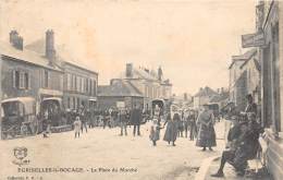 89 - YONNE / Egriselles Le Bocage - La Place Du Marché - Belle Animation - Egriselles Le Bocage