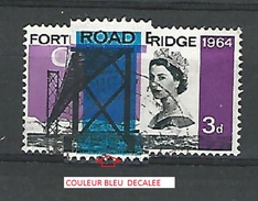 1964 N° 395  PONT ROUTIER ELIZABETH II  OBLITÉRÉ - Errors, Freaks & Oddities (EFOs