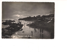 M3907 Campania TORRE DEL GRECO NAPOLI SPIAGGIA 1954 Viaggiata - Torre Del Greco