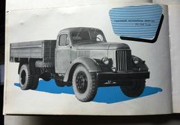 Likhachev ZiL Moscow Automotive Plant Booklet 1961 - Over 70 Pages - 19x12cm - Camion