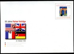 BUND USo82 Sonder-Umschlag PARISER VERTRÄGE ** 2004 - Covers - Mint