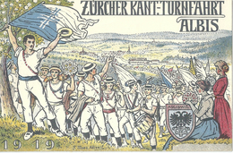 Zürcher Kantonal-Turnfahrt Adliswil Albis                1919 - Adliswil