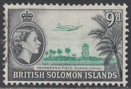 SOLOMON ISL.       SCOTT NO. 98    USED      YEAR 1956 - Islas Salomón (...-1978)