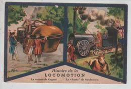 St002495 Histoire De La Locomotion Cirage Lion Noir , Chaussures , Publicité Droguerie - Automobili