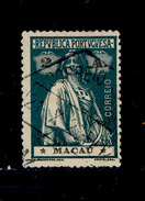 ! ! Macau - 1913 Ceres 2 A (Lozenged Paper) - Af. 212 - Used - Oblitérés