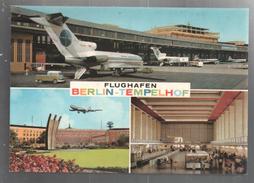 Cpm St002507 Flughafen Berlin, 3 Vues Aérodrome De Berlin Combi Vw , Volkswagen Combi - Tempelhof