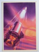 Rocket / Painted Sokolov  / CCCP  Postcard - Raumfahrt