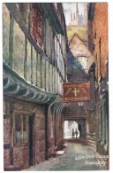 RB 1141 -  Early Postcard - Golden Cross Passage - Shrewsbury Shropshire - Shropshire